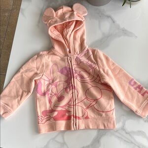 Disney Pink Sweatshirt Cozy Cotton Blend